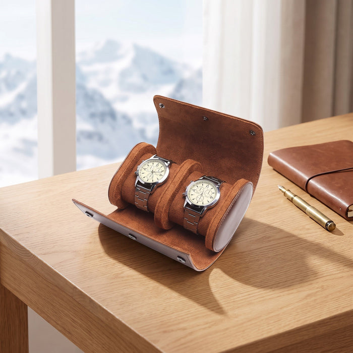Étui 2 montres Mat