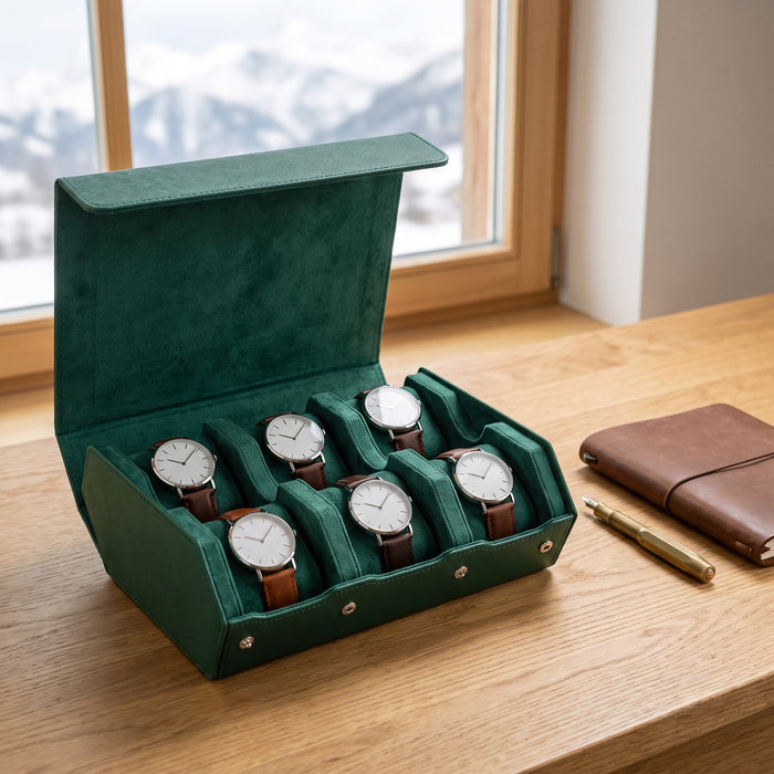 Étui 6 montres Bouteille