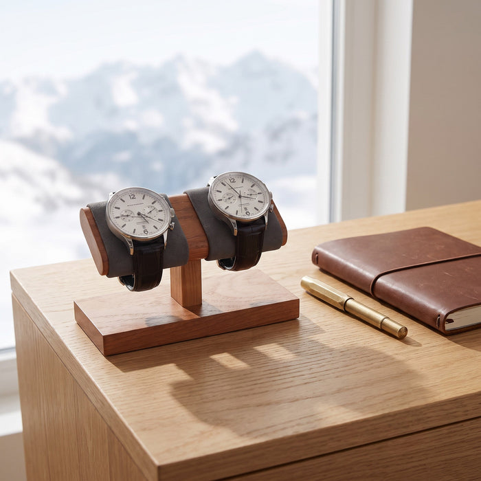 Porte-montre 2 montres Galet