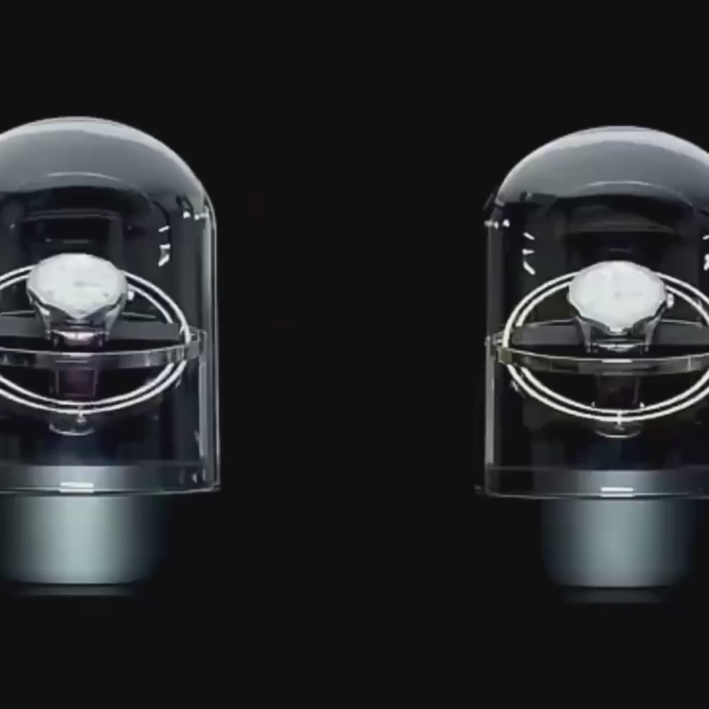 Vidéo du remontoir 1 montre Tourbillon Armille en rotation
